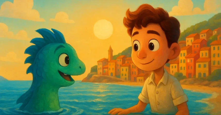 Luca: Monstros Marinhos, Amizade e o Verão Mágico na Itália!