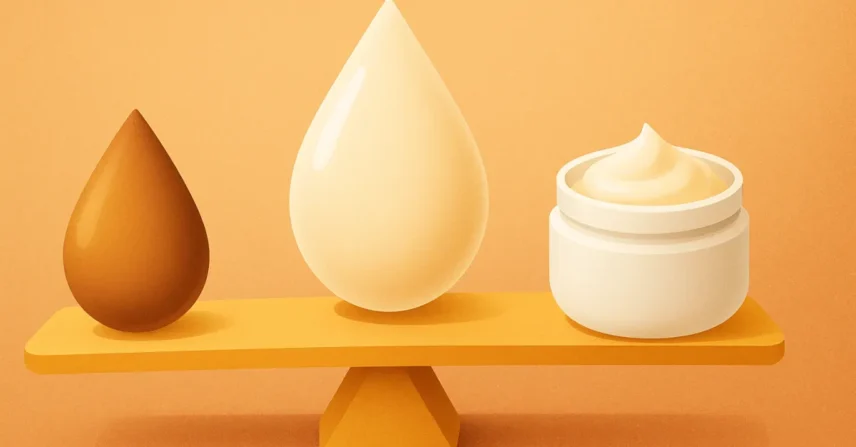 Como equilibrar oleosidade e hidratação