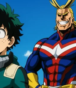 My Hero Academia Filme anime Bones Deku All Might