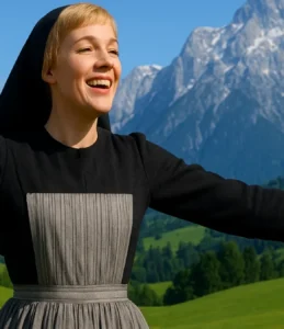 Noviça Rebelde Robert Wise Julie Andrews Von Trapp Áustria