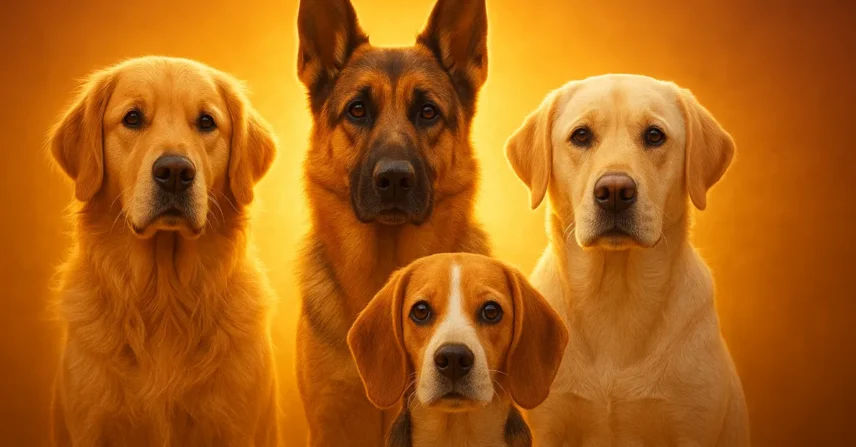 Sonhar com 4 cachorros: proteção, presságios e significados