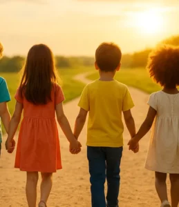 Sonhar com 4 crianças: alegria, ciclos novos e interpretações