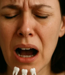 Sonhar com 4 dentes caindo: transformações intensas e leituras