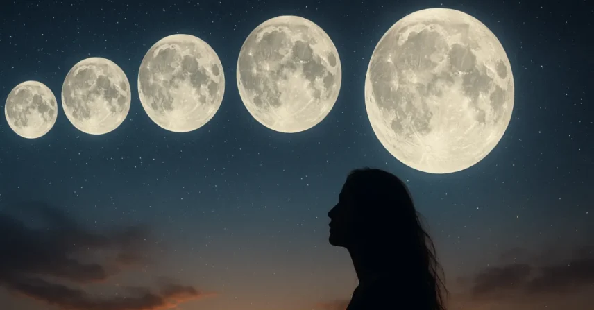 Sonhar com 6 luas no céu: mistérios profundos e interpretações