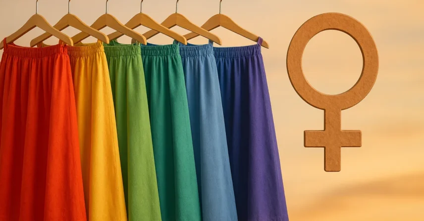 Sonhar com 7 saias: feminilidade, camadas e simbolismos