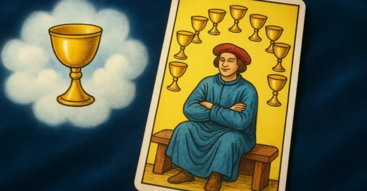 Sonhar com 9 de copas: sinais emocionais e simbolismos