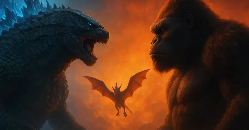 Godzilla x Kong: Novo Império! Skar King e Shimo de Wingard