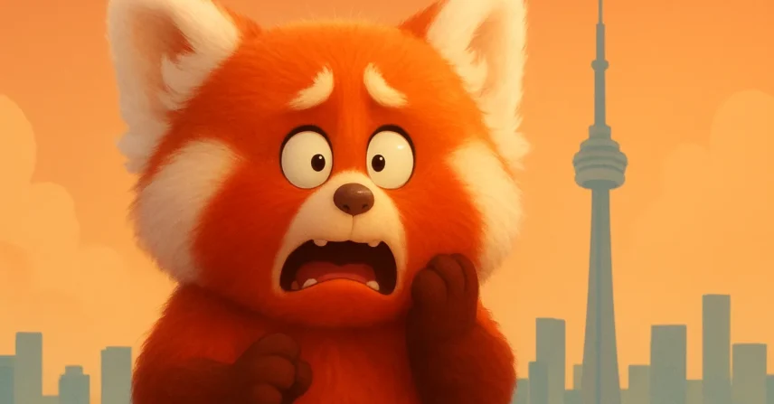 Red: Crescer É Uma Fera! Panda, Puberdade e Toronto da Pixar