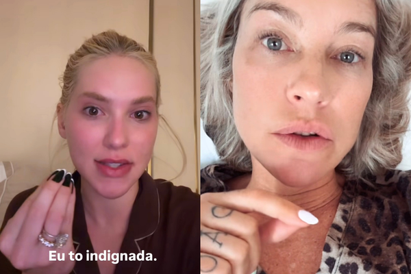 Luana Piovani critica choro de Virginia: 'Lágrimas de crocodilo