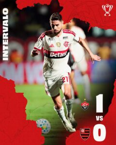 Vitória vence Flamengo e avança na Copa do Brasil
