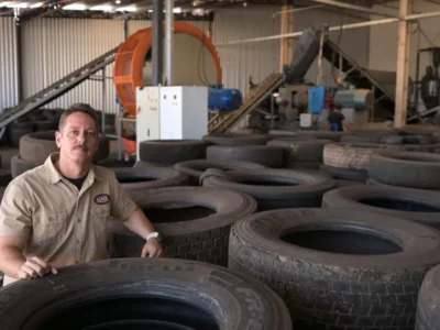 Dos pneus velhos às rodovias: reciclagem transforma resíduo em asfalto