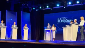 Debate da Band: candidatos unem forças contra Celina Leão